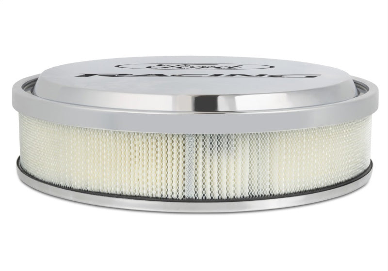 FR Air Cleaners - Ford Racing Chrome Slant Edge Air Cleaner Assembly