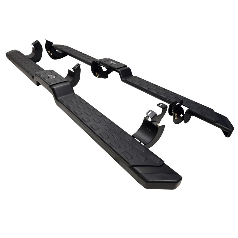 WES Running Boards - HDX - Westin 05-23 Toyota Tacoma DC HDX Running Boards - Tex. Blk