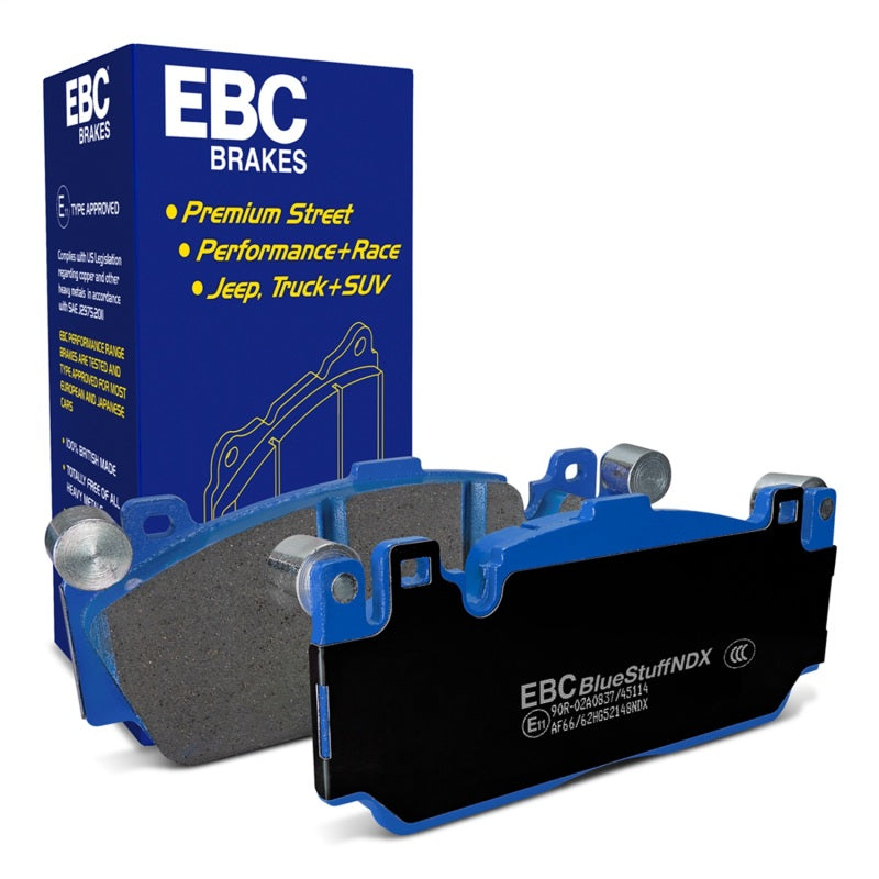 EBC Bluestuff Brake Pad Sets - EBC 12-16 BMW M5 (F10) Bluestuff Front Brake Pads