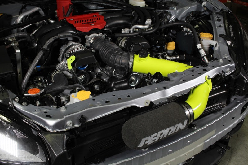 PA Cold Air Intake - PERRIN 22-25 Subaru BRZ / Toyota GR86 Cold Air Intake - Neon Yellow