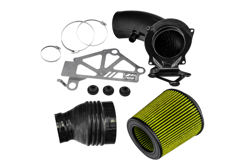AWE S-FLO Intakes - AWE Tuning Audi RS3 / TT RS S-FLO Shortie Carbon Fiber Intake