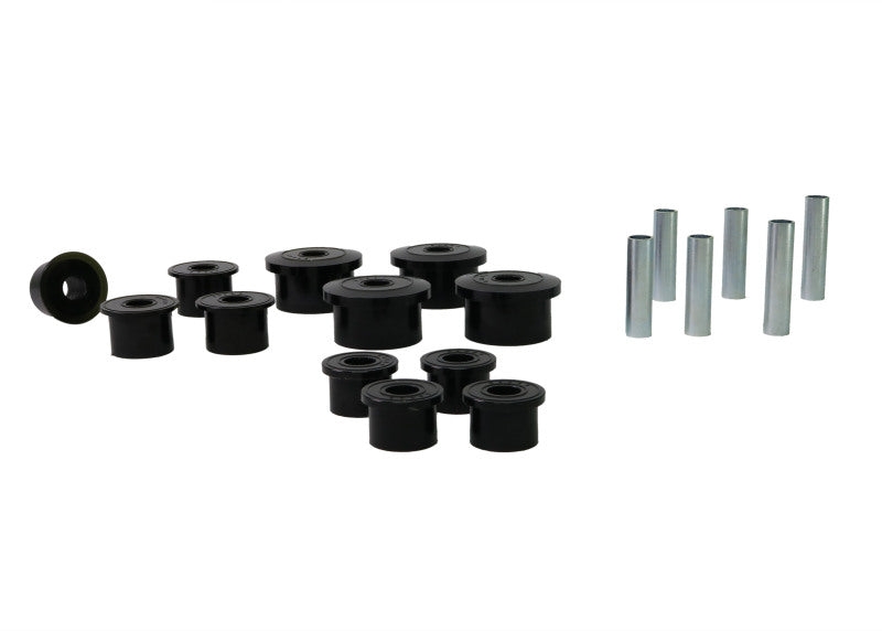 WL Bushings - Spring - Whiteline 1986-1999 Jeep Cherokee Spring - Eye Front/Rear And Shackle Bushing