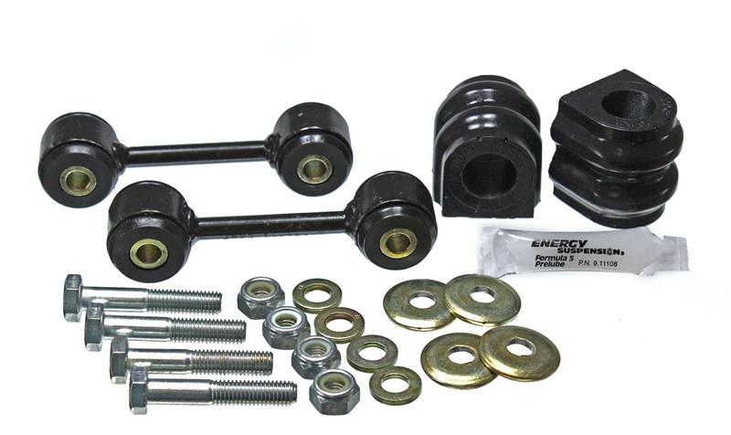 ES Sway Bar Bushings - Black - Energy Suspension 10 Chevy Camaro Black 23mm Rear Sway Bar Bushing Set