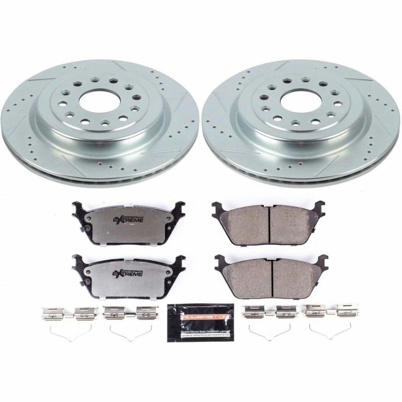 PSB Z36 Truck & Tow Kit - Power Stop 2019 Ram 1500 Rear Z36 Truck & Tow Brake Kit