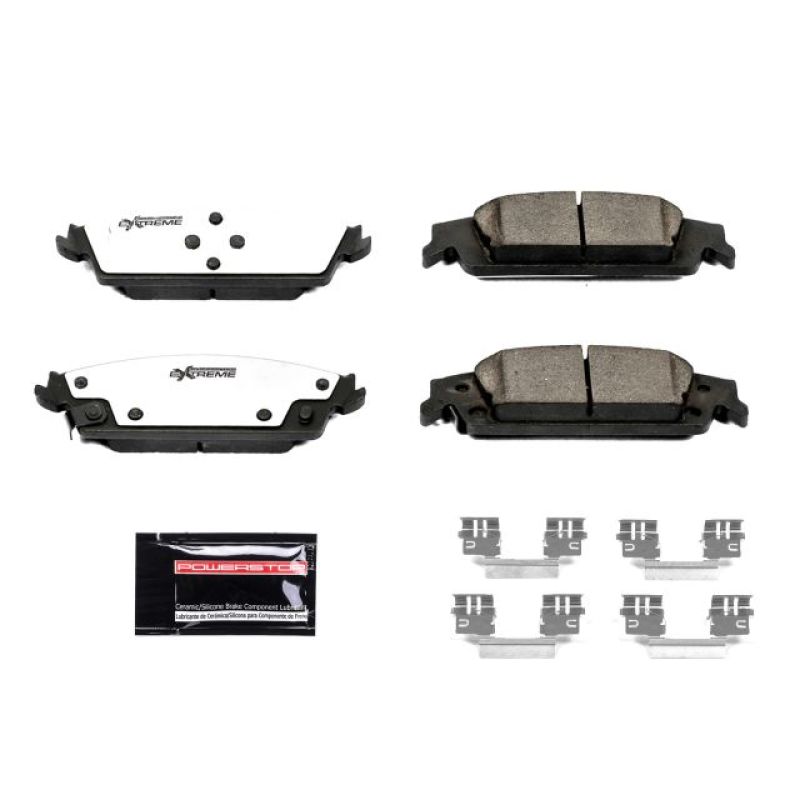 PSB Z36 Truck & Tow Brake Pads - Power Stop 15-19 Cadillac Escalade Rear Z36 Truck & Tow Brake Pads w/Hardware