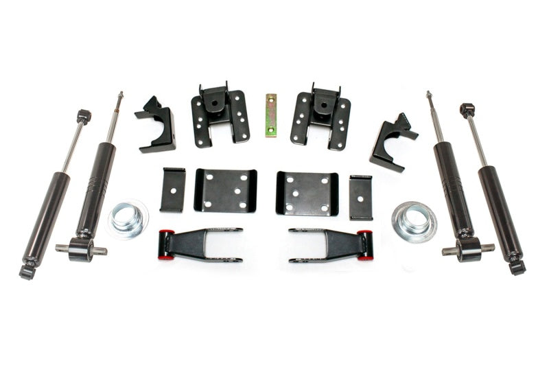 MXT Lowering Flip Kit - MaxTrac 07-18 GM C/K1500 2WD/4WD (Non Magneride) 2in/4in Lowering Strut Kit