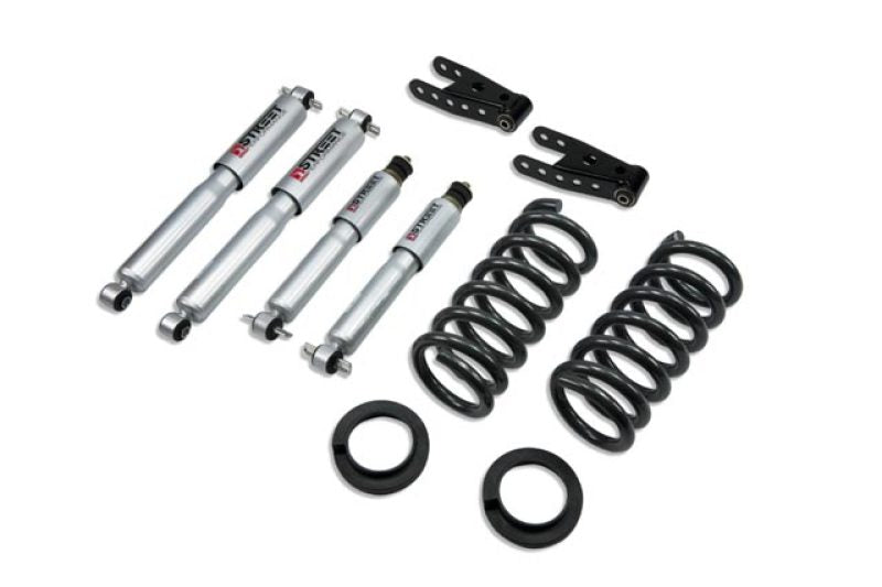 BT Lower Kit w SP Shocks - Belltech LOWERING KIT WITH SP SHOCKS