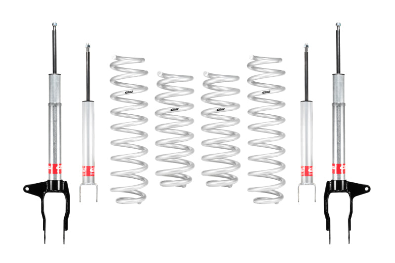 EIB All-Terrain Lift Kits - Eibach All-Terrain Lift Kit 18-20 Jeep Grand Cherokee V6 2WD/4WD Frt 2in Rr 0.5in