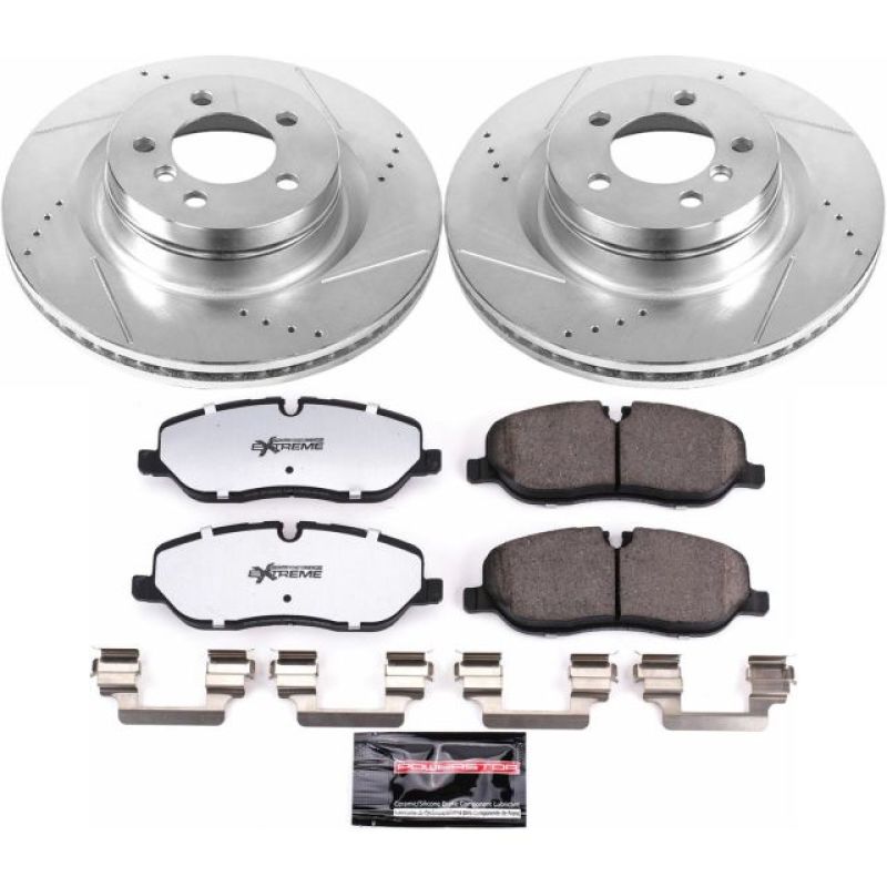 PSB Z36 Truck & Tow Kit - Power Stop 06-09 Land Rover Range Rover Front Z36 Truck & Tow Brake Kit