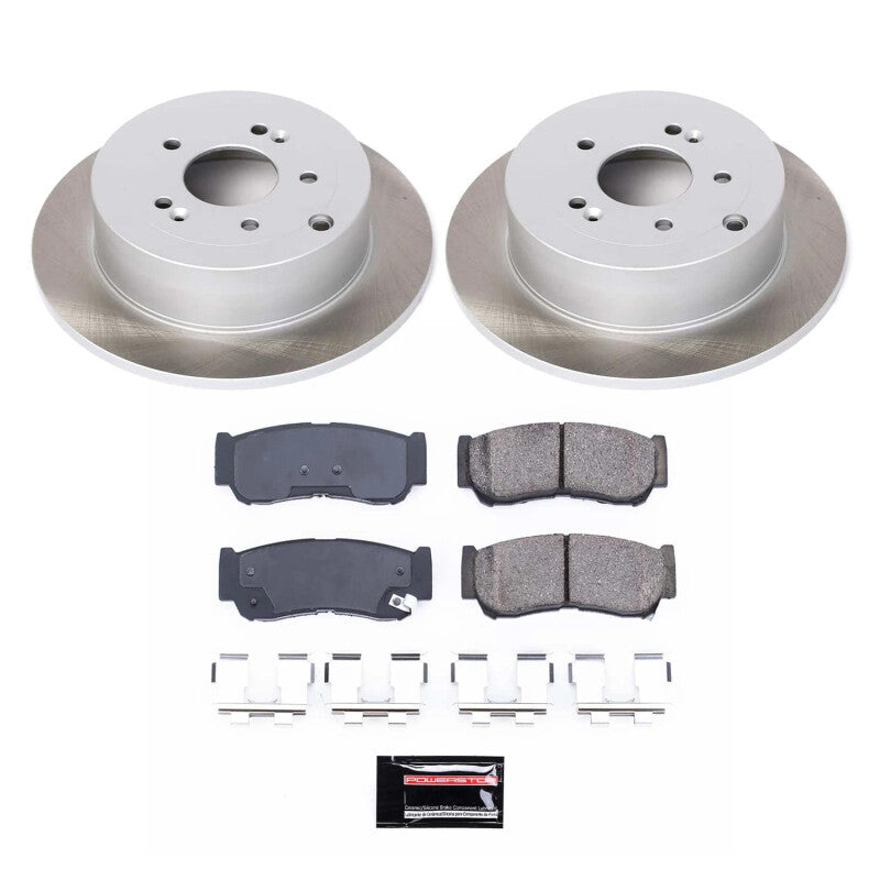 PSB Semi-Coated Rotor Kits - Power Stop 08-16 Volvo XC70 Front Semi-Coated Rotor Kit