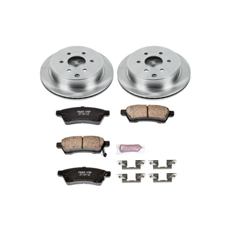 PSB Autospecialty Kit - Power Stop 05-18 Nissan Frontier Rear Autospecialty Brake Kit