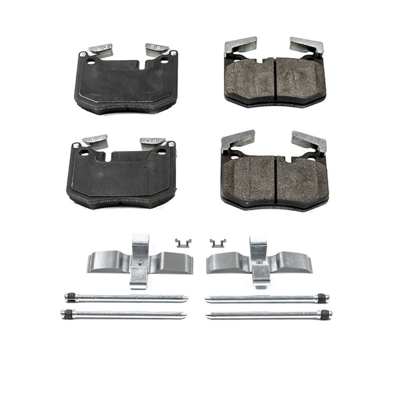 PSB Z17 Evolution Brake Pads - Power Stop 16-18 Lexus GS F Rear Z17 Evolution Ceramic Brake Pads w/Hardware