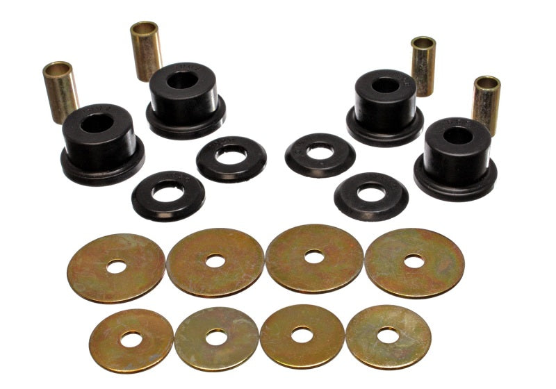 ES Subframe Bushings - Black - Energy Suspension 90-94 Mitsubishi Eclipse AWD Black Sub-Frame Bushing Set