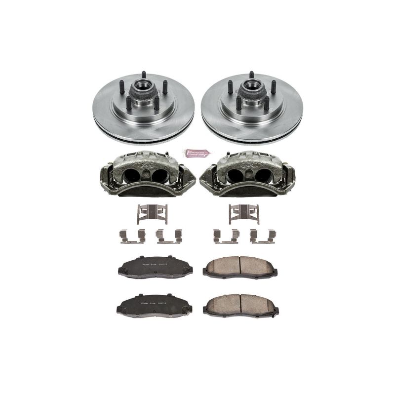 PSB Autospecialty Rotor - Power Stop 2003 Ford F-150 Front Autospecialty Kit w/Cals