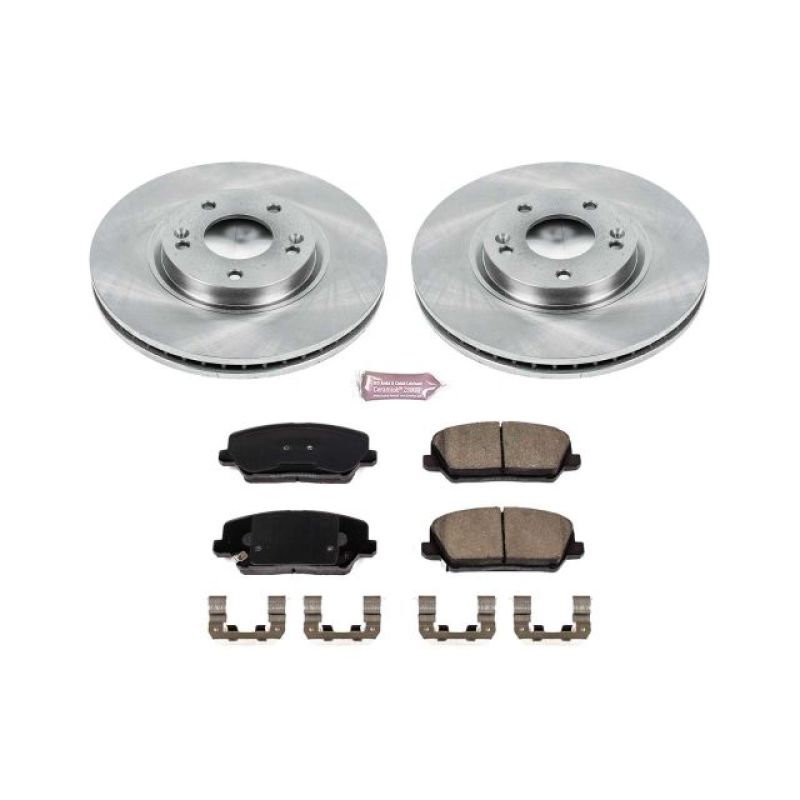 PSB Autospecialty Kit - Power Stop 16-17 Hyundai Veloster Front Autospecialty Brake Kit