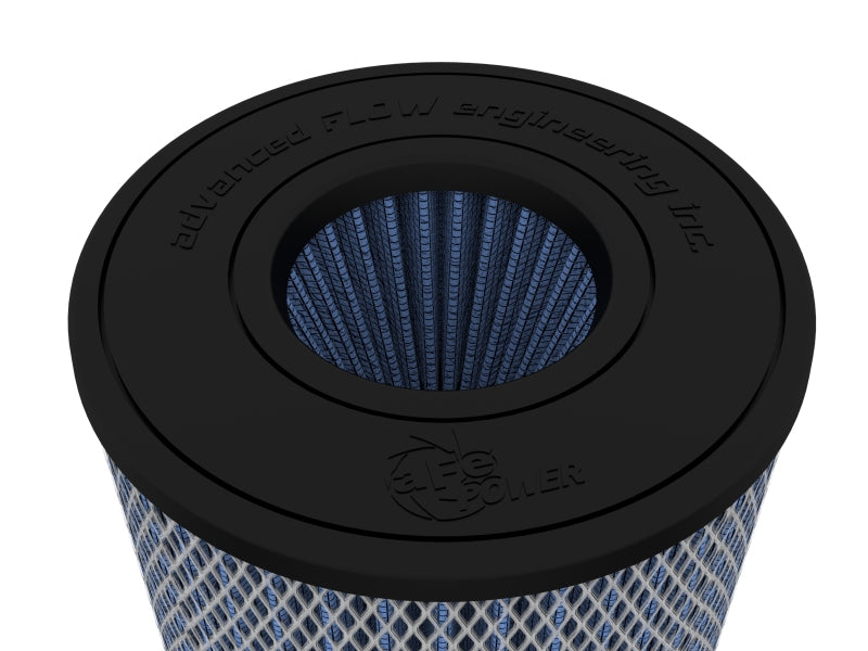 AFE Universal Pro-5 R Filter - aFe Magnum Flow Pro 5R Air Filter 4in. Flange ID x 6-1/2in. Base x 6-1/2in. Top x 8 in. Height