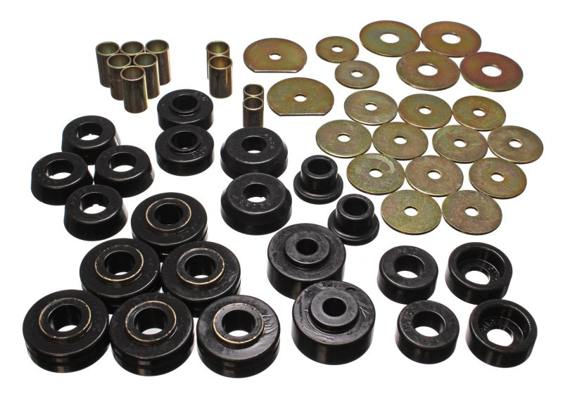 ES Body Mounts - Black - Energy Suspension Chevy Body Mounts - Black