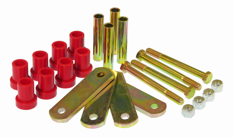 PRO Spring/Shackle Bush- Red - Prothane 60-74 Chrysler B & E Body HD Shackle Bushings - Red