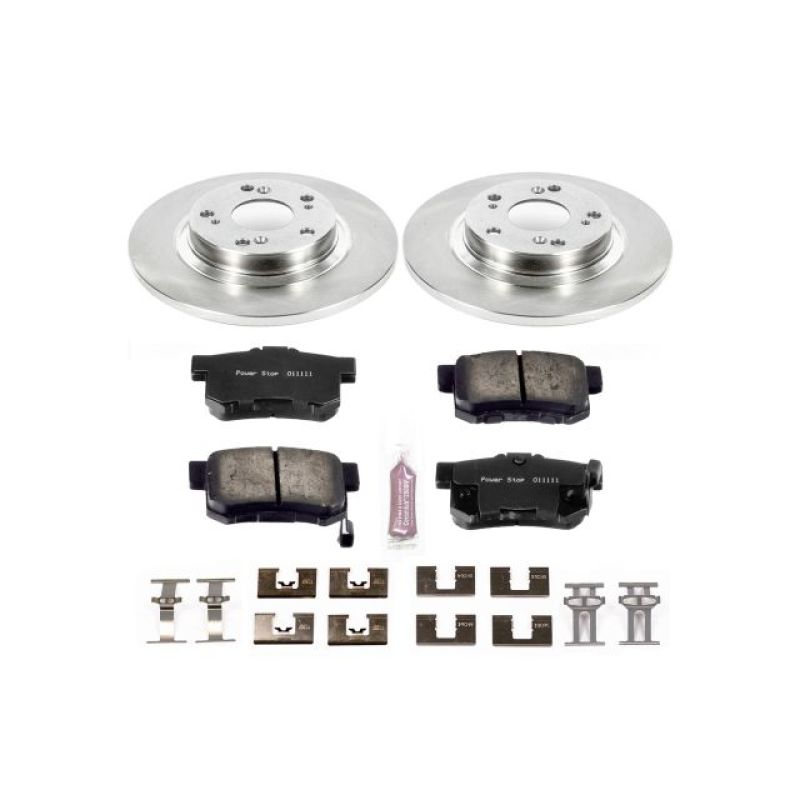 PSB Autospecialty Kit - Power Stop 00-09 Honda S2000 Rear Autospecialty Brake Kit