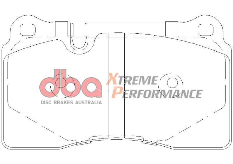 DBA XP650 Brake Pads - DBA 09-13 Chevy Corvette ZR-1 XP650 Rear Brake Pads
