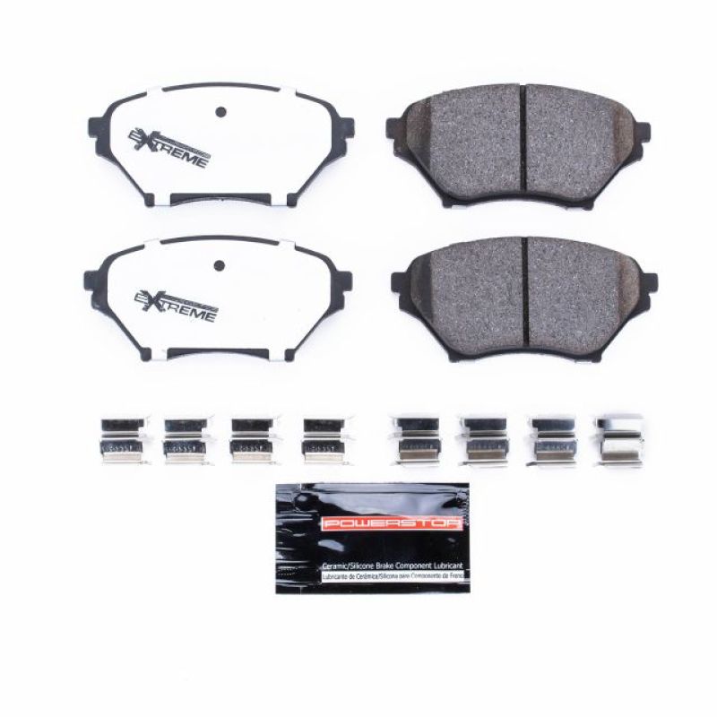 PSB Z26 Extreme Brake Pads - Power Stop 01-05 Mazda Miata Front Z26 Extreme Street Brake Pads w/Hardware