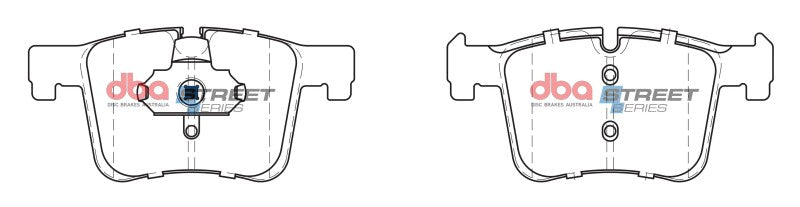 DBA Street Series Brake Pads - DBA 14-16 BMW 228i (312mm Front Rotor) Street Series Front Brake Pads