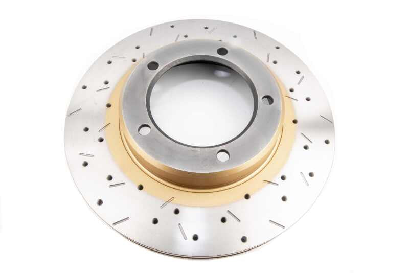 DBA 4000 Slot&Drill Rotors - DBA 4000 Series Uni-Directional Cross Drilled and Slotted Rotor