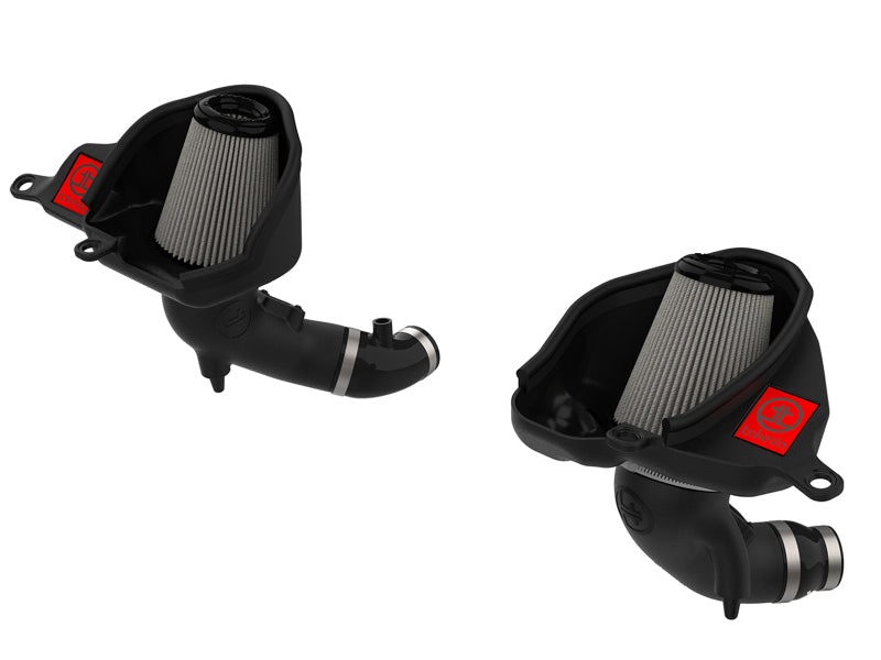 AFE Takeda Stage-2 Cold Air Intakes - aFe Takeda Stage-2 Pro Dry S Cold Air Intake System 16-19 Infinity Q50/Q60 V6-3.0L (tt)