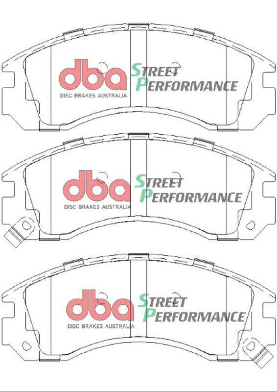 DBA SP Performance Brake Pads - DBA 91-96 Dodge Stealth FWD SP Performance Front Brake Pads
