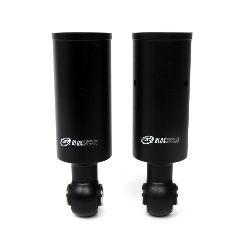 BX Coilover Replacement Products - BLOX Racing Integra Type-R Coilover Replacement Rear Bottom Adapters 52mm - Black (Pair)