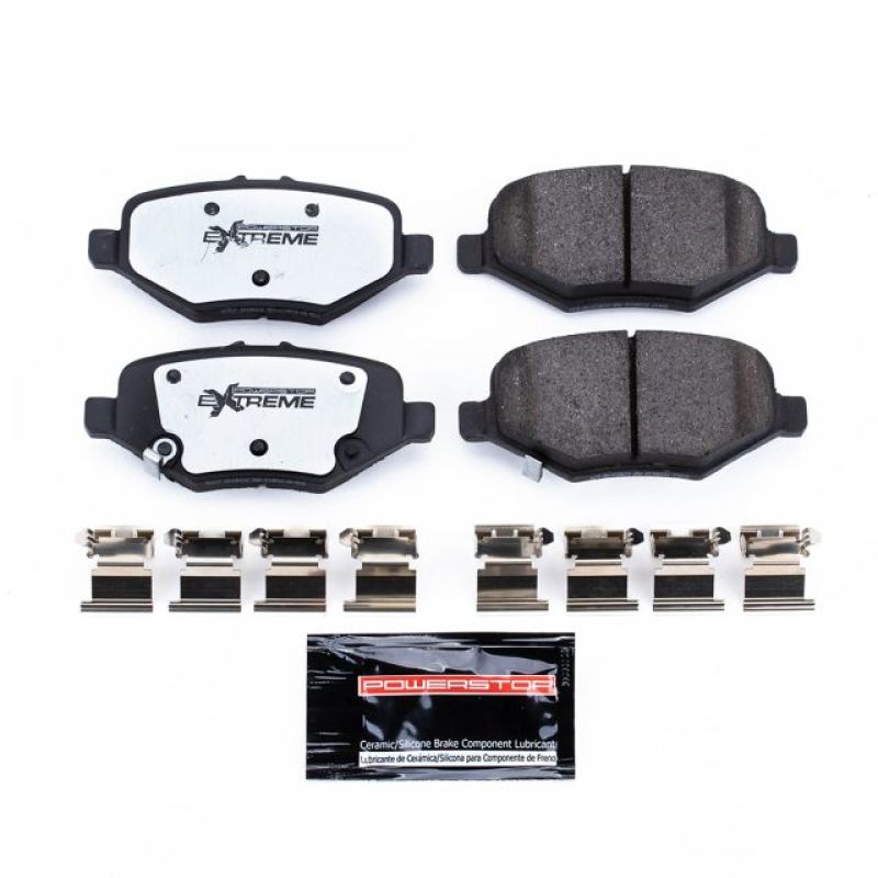 PSB Z36 Truck & Tow Brake Pads - Power Stop 13-16 Ford Explorer Rear Z36 Truck & Tow Brake Pads w/Hardware