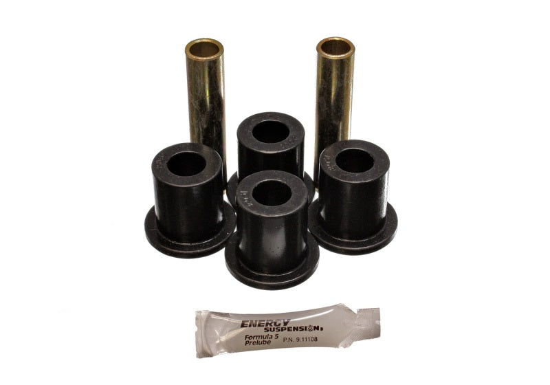 ES Spring/Shackle Bush - Black - Energy Suspension Rear Spring Frame Shackle Kit - Black