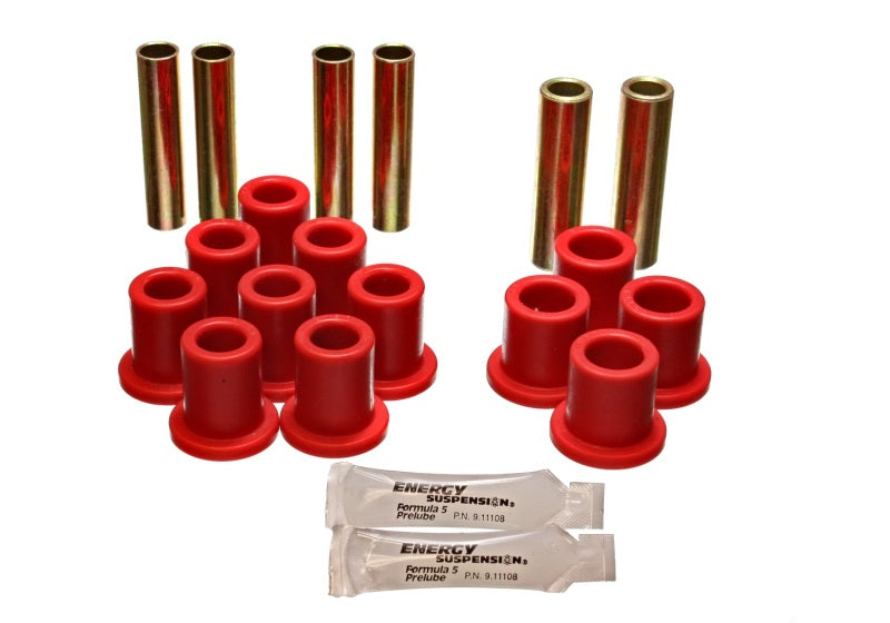 ES Spring/Shackle Bush - Red - Energy Suspension Spring Bushings - Red