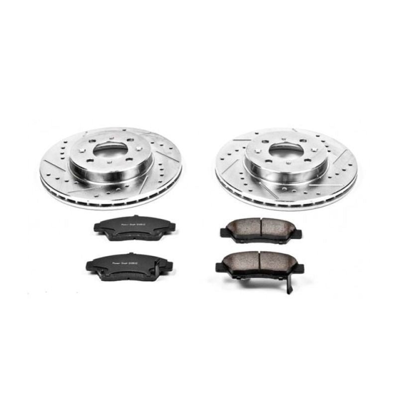 PSB Z23 Evolution Kit - Power Stop 09-14 Honda Fit Front Z23 Evolution Sport Brake Kit
