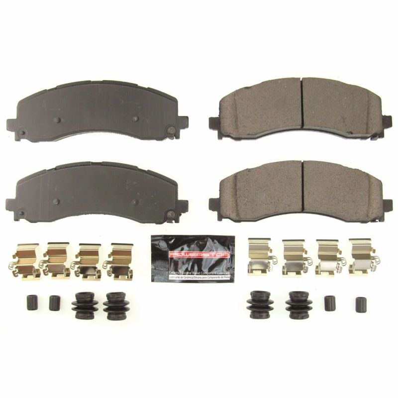 PSB Z23 Evolution Brake Pads - Power Stop 2019 Ram 2500 Rear Z23 Evolution Sport Brake Pads w/Hardware
