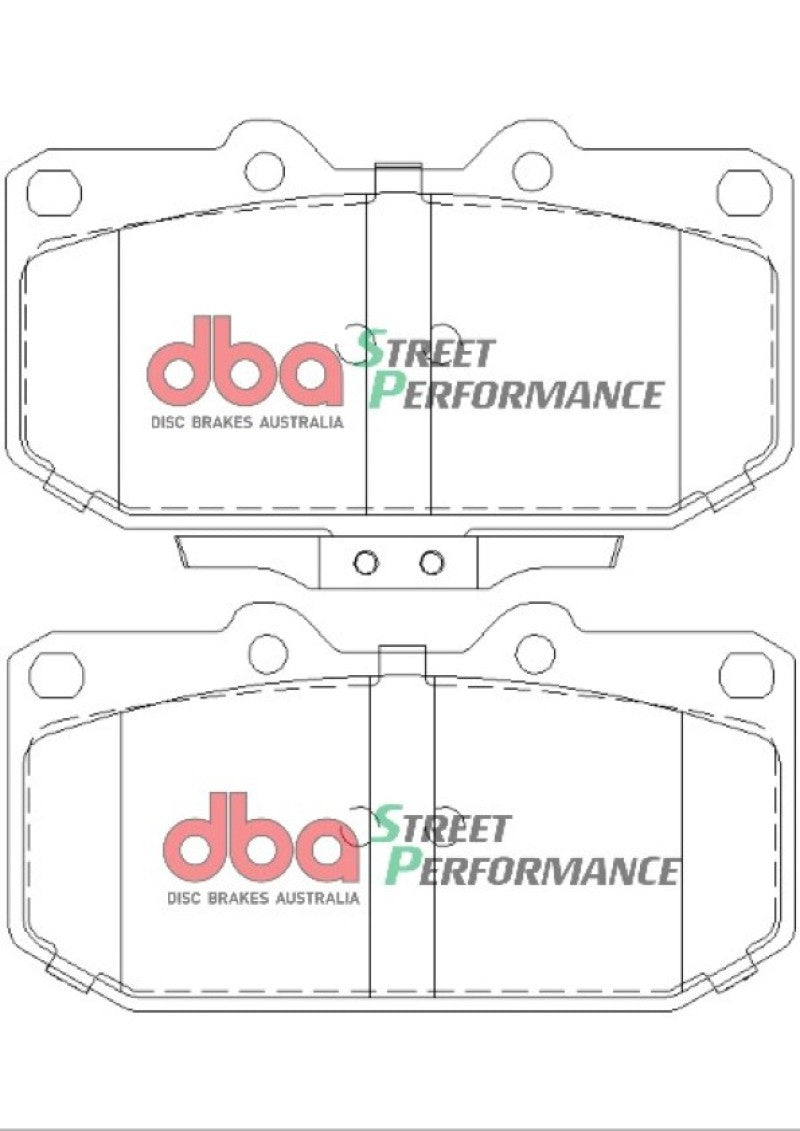 DBA SP500 Brake Pads - DBA 06-07 Subaru WRX SP500 Front Brake Pads
