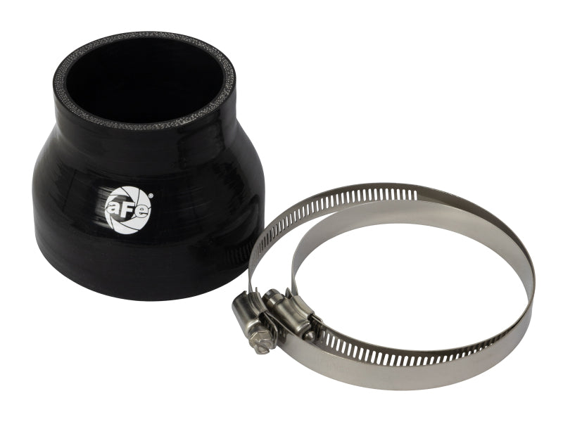 AFE Elbow Reducing Couplers - aFe POWER Universal Products Coupler Kit (3-1/2 x 2-1/2)in ID x 3in L - Black