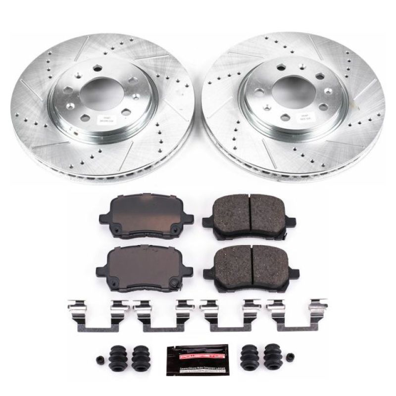 PSB Z23 Evolution Kit - Power Stop 06-09 Pontiac Solstice Front Z23 Evolution Sport Brake Kit