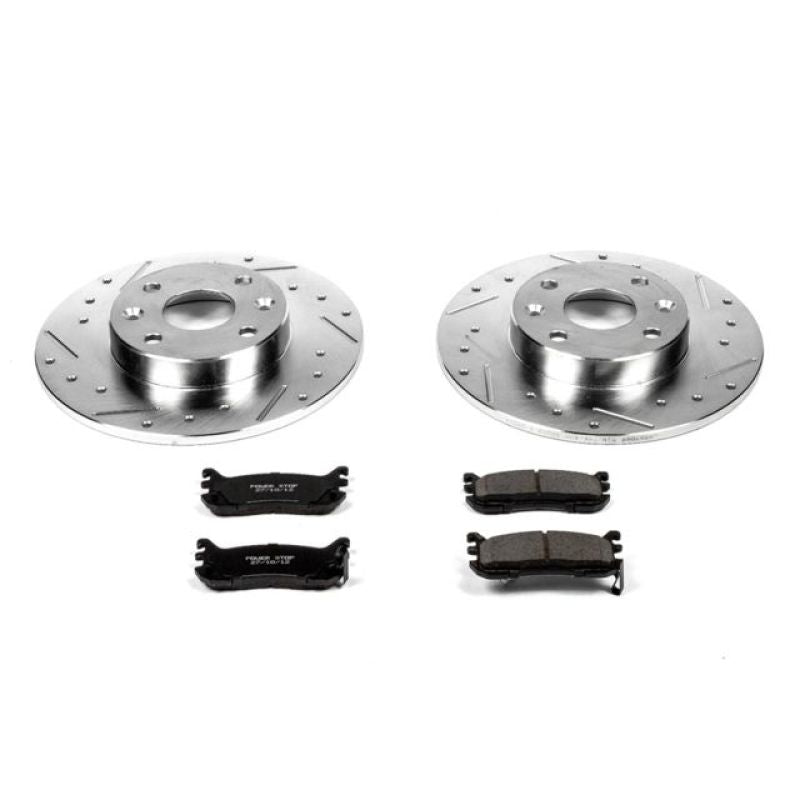 PSB Z23 Evolution Kit - Power Stop 97-03 Ford Escort Rear Z23 Evolution Sport Brake Kit