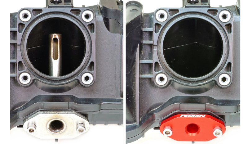 PA Intake - PERRIN 22-26 Subaru WRX Low Profile Intake Return Nozzle - Red