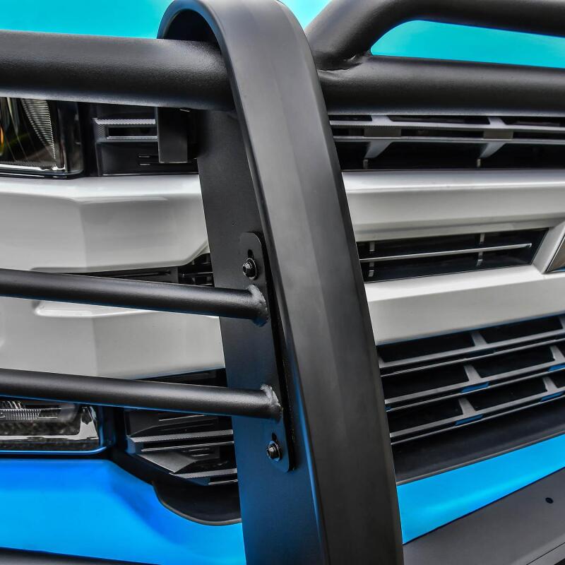WES Sportsman Grille Guards - Westin 19-21 Chevy 1500 Sportsman X Grille Guard - Textured Black (Excl. 2019 Silverado LD)