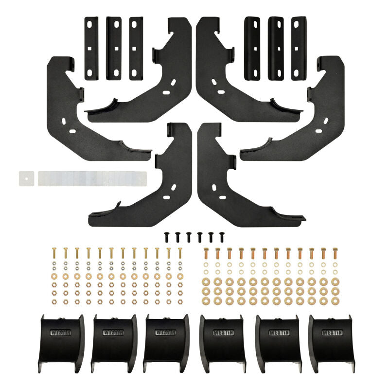 WES Running Boards - AT6 - Westin 15-25 Ford F-150 SuperCrew / 17-25 F-250/350 CC AT6 Running Boards - Black