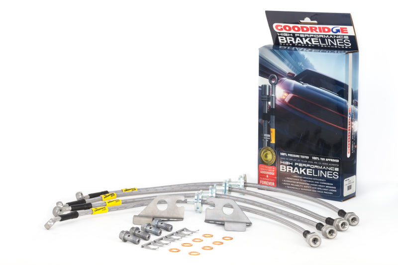 GR G-Stop Brake Line Kits - Goodridge 12-17 Chevrolet Caprice Police Package Only SS Brake Line Kit