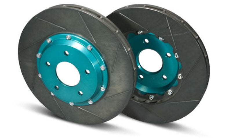 PM SCR Rotor - Project Mu Nissan 350z (Z33) SCR-Pro Front Brake Rotors - 324x30mm