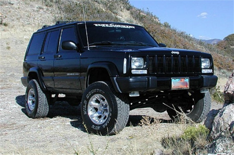 TUF Lift Kits - Tuff Country 87-01 Jeep Cherokee 4x4 3.5in Lift Kit EZ-Flex (SX8000 Shocks)