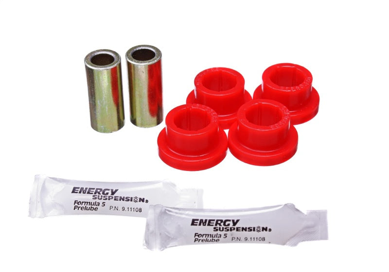 ES Track Arm Bushings - Red - Energy Suspension 96-02 Toyota 4-Runner 2WD/4WD Red Rear Track Arm Bushing Set