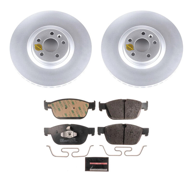 PSB Euro-Stop Kit - Power Stop 19-22 Volvo S60 Front Eurostop Brake Kit