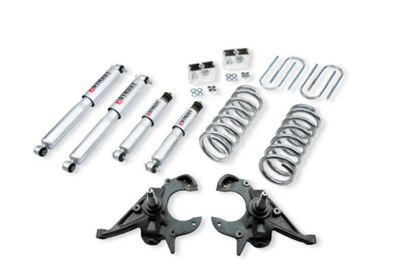 BT Lower Kit w SP Shocks - Belltech LOWERING KIT WITH SP SHOCKS