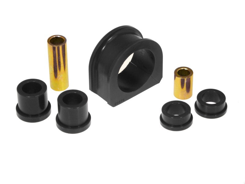 PRO Steering Bushings - Blk - Prothane 95-00 Toyota Tacoma 4wd Steering Rack Bushings - Black