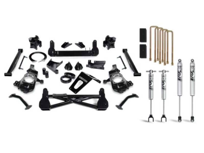 COG Lift Kit - Standard - Cognito 20-24 Chevy/GMC Silv/Sierra 2500/3500 HD 2WD/4WD 7in Std Lift Kit w/ Fox PSMT 2.0 Shocks